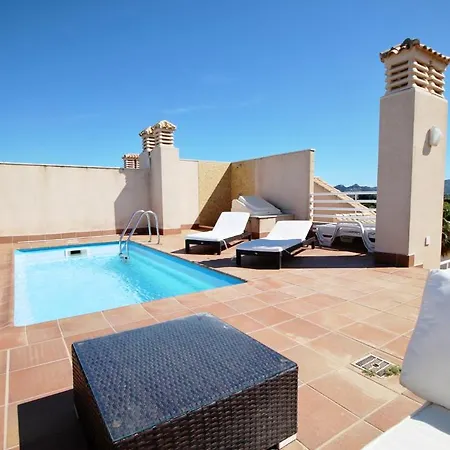 Atico Con Piscina Privada En Primera Linea Apartment