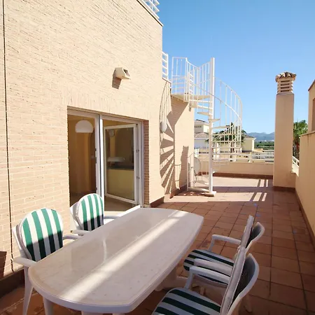 Atico Con Piscina Privada En Primera Linea Apartment Denia